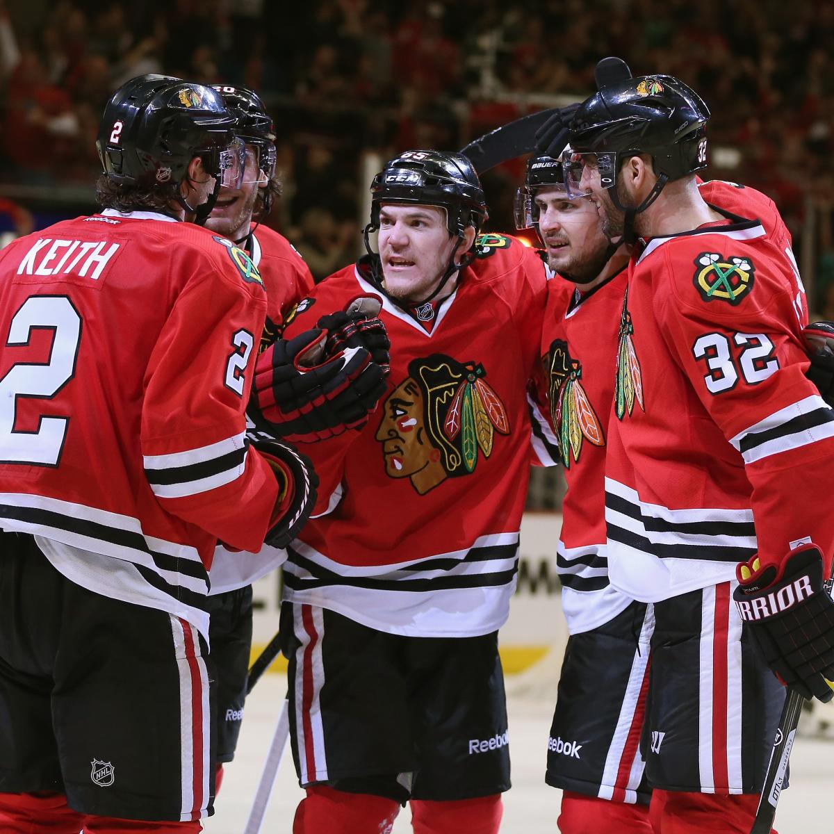 NHL Playoffs 2014: Updated Bracket and Hottest Teams as 1st Round Winds ...
