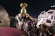 Mississippi State football players celebrate as they carry the Egg Bowl trophy after they defeated Mississippi 17-10 in overtime in an NCAA college football game, Thursday, Nov. 28, 2013, in Starkville, Miss. (AP Photo/Rogelio V. Solis)