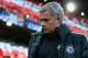 MADRID, SPAIN - APRIL 22: Manager Jose Mourinho of Chelsea walks out for the start of the UEFA Champions League Semi Final first leg match between Club Atletico de Madrid and Chelsea at Vicente Calderon Stadium on April 22, 2014 in Madrid, Spain. (Photo by Paul Gilham/Getty Images)