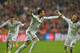 Real's Cristiano Ronaldo celebrates after scoring his side's 4rd goal during the Champions League semifinal second leg soccer match between Bayern Munich and Real Madrid at the Allianz Arena in Munich, southern Germany, Tuesday, April 29, 2014. (AP Photo/Kerstin Joensson)