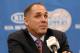 Jun 26, 2013; Playa Vista, CA, USA; Los Angeles Clippers president Andy Roeser during a press conference at the Clippers Training Center. Mandatory Credit: Jayne Kamin-Oncea-USA TODAY Sports