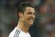 Real's Cristiano Ronaldo celebrates scoring his side's 4th goal during the Champions League semifinal second leg soccer match between Bayern Munich and Real Madrid at the Allianz Arena in Munich, southern Germany, Tuesday, April 29, 2014. (AP Photo/Matthias Schrader)