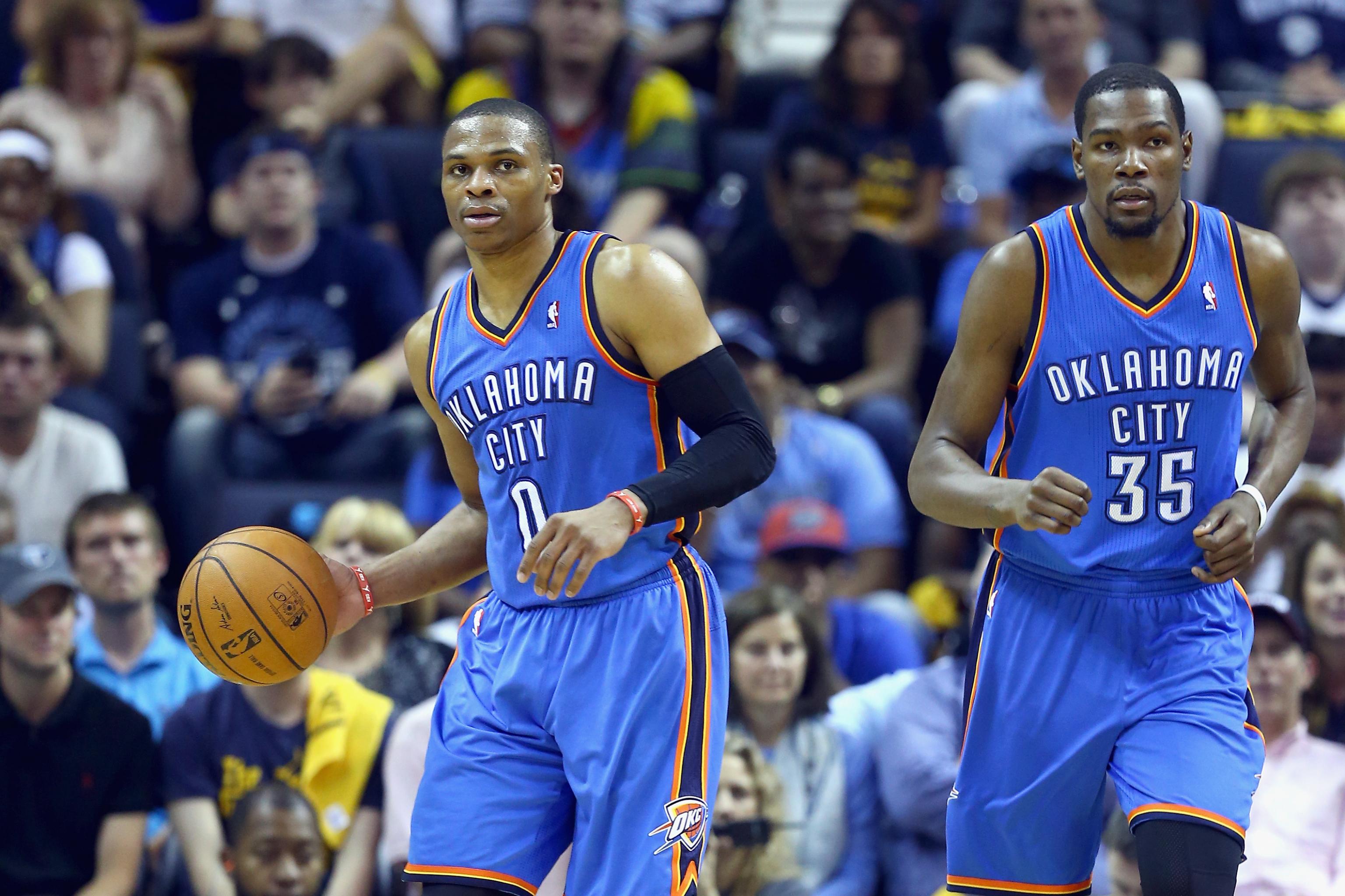 Kevin Durant 'forgot about' Russell Westbrook when naming top five
