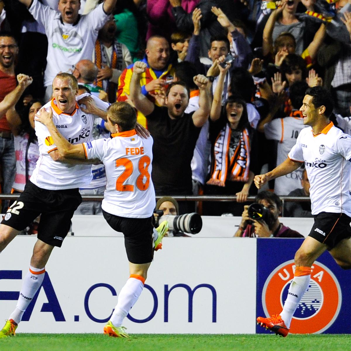 Valencia Vs Sevilla Europa League Live Score Highlights Report Bleacher Report Latest News Videos And Highlights