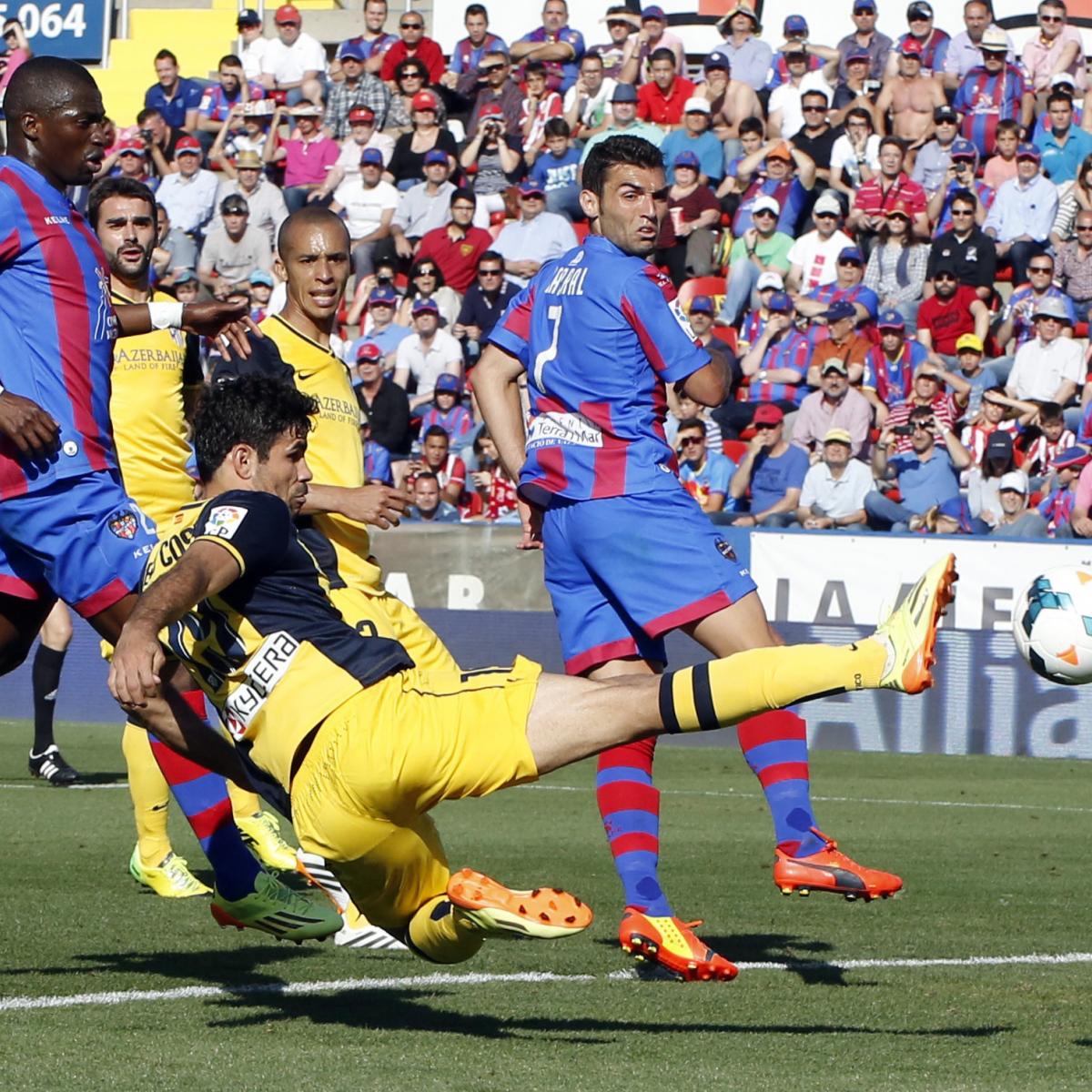 Levante vs. Atletico Madrid: Live Player Ratings for ...