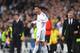 MADRID, SPAIN - APRIL 26: Cristiano Ronaldo of Real Madrid CF celebrates after scoring Real's 2nd goal during the La Liga match between Real Madrid CF and CA Osasuna at the Santiago Bernabeu stadium on April 26, 2014 in Madrid, Spain. (Photo by Denis Doyle/Getty Images)