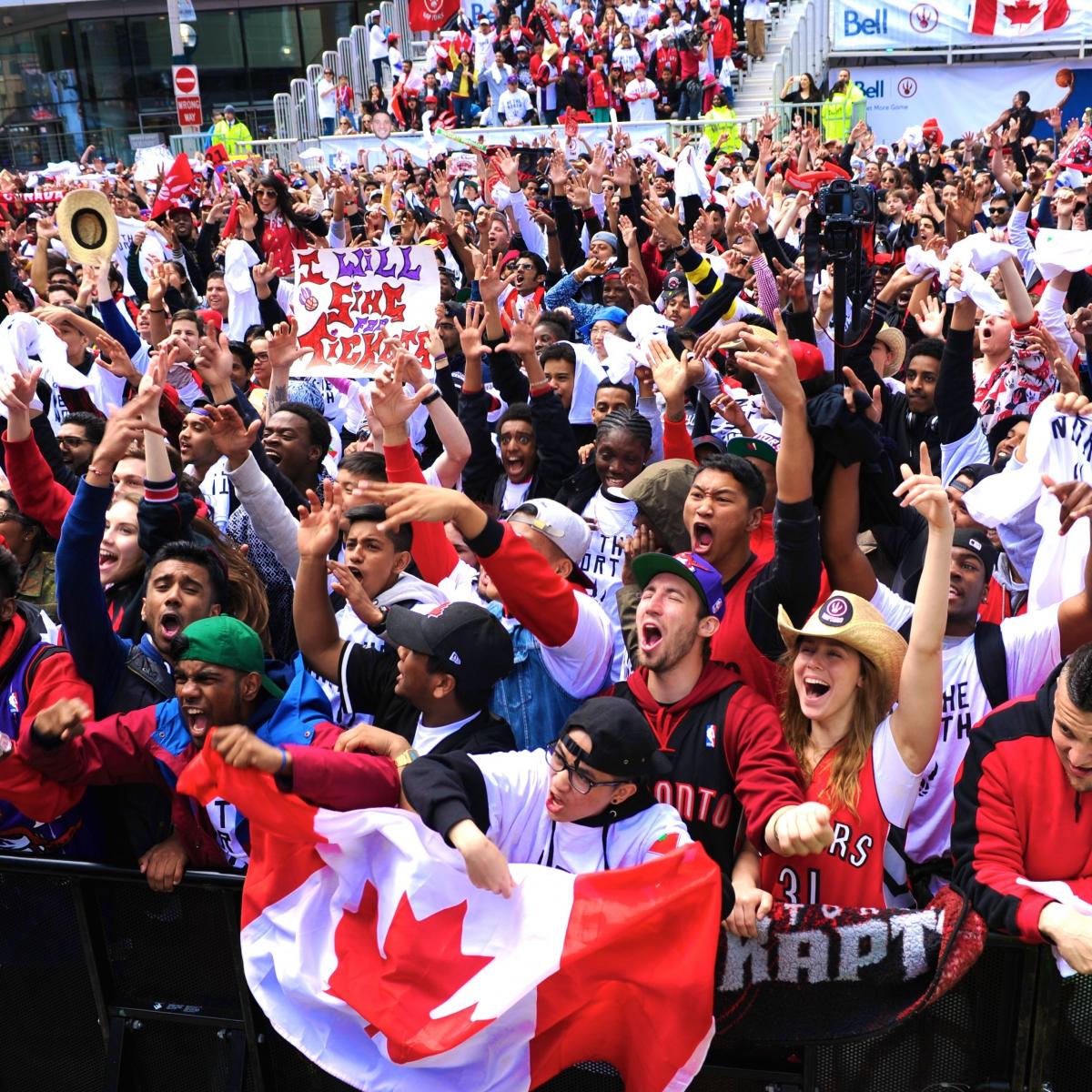 Raptors energized in playoff series by raucous home crowds