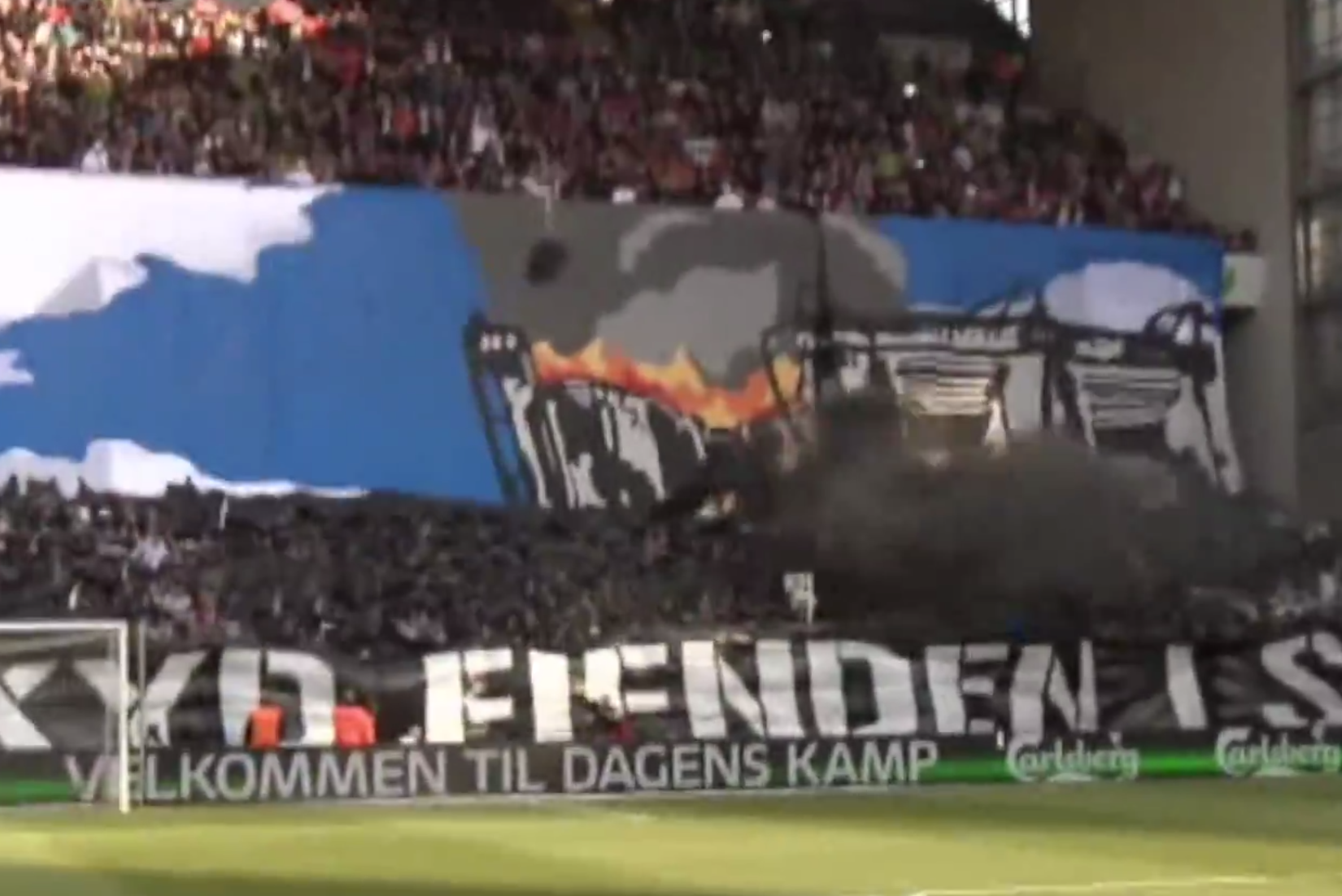 Danish League Soccer Make Spectacular Tifo for Game Against | News, Scores, Highlights, Stats, and Rumors | Bleacher Report