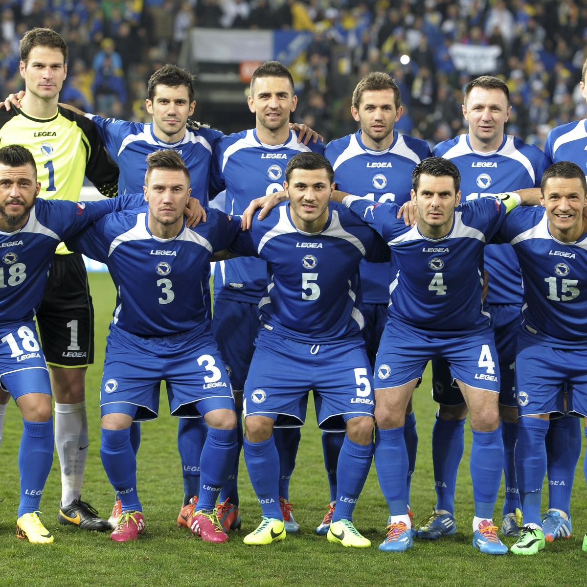 Bosnia And Herzegovina 2014 Fifa World Cup Squad Player By Player Guide Bleacher Report