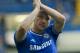 Chelsea's John Terry applauds the fans as he walks around the pitch at the end of their English Premier League soccer match against Norwich City, at the Stamford Bridge Stadium in London, Sunday, May 4, 2014. (AP Photo/Bogdan Maran)