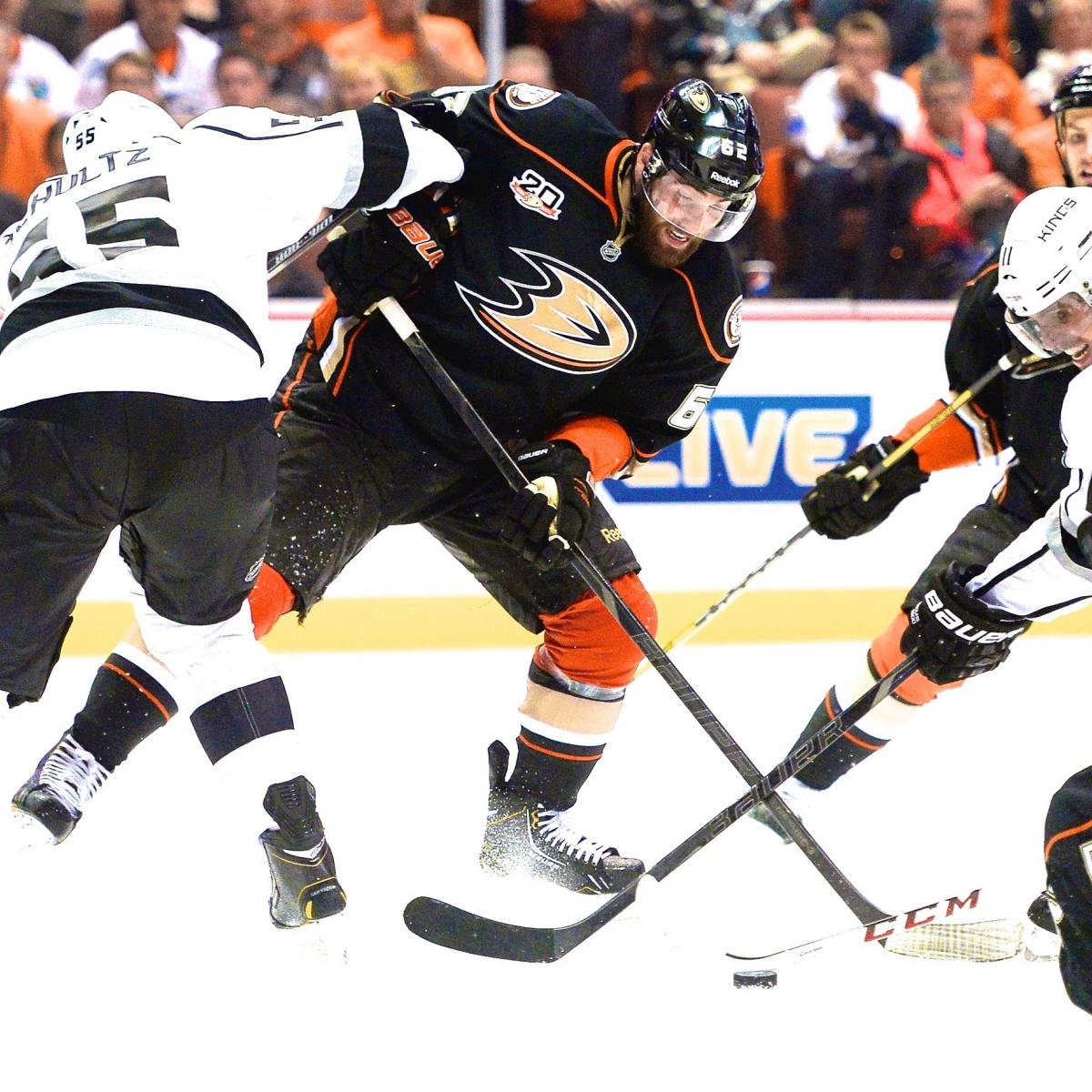 Anaheim Ducks vs. Los Angeles Kings Game 3 Live Score and Highlights