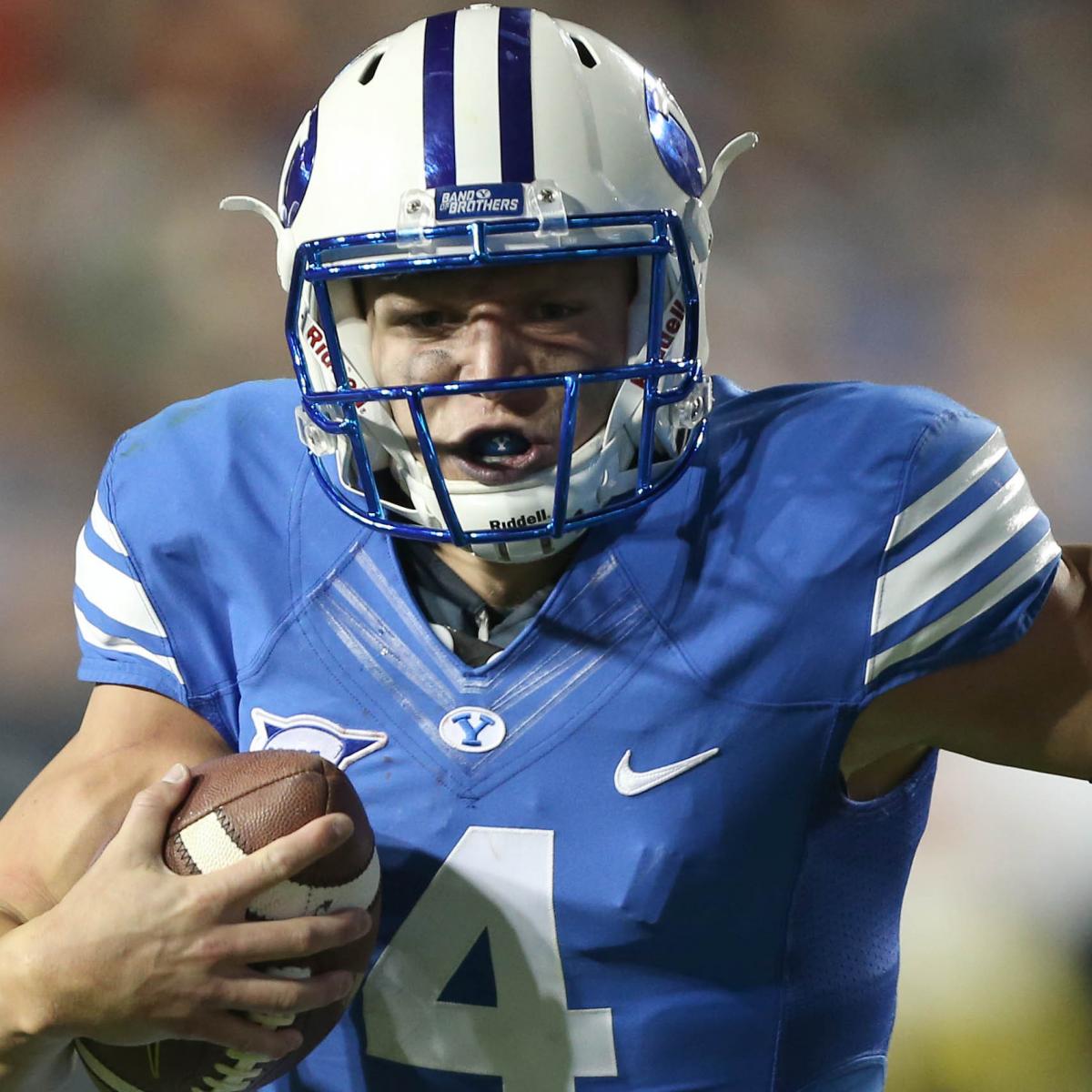 Alternate Royal Blue BYU Football Uniforms