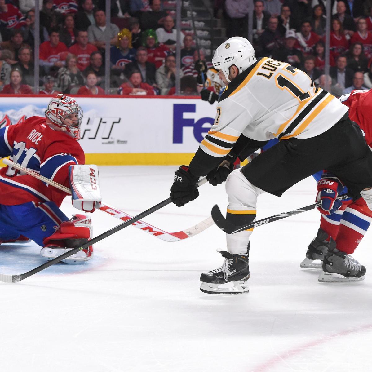 Boston Bruins vs. Montreal Canadiens Game 4 Live Score and Highlights