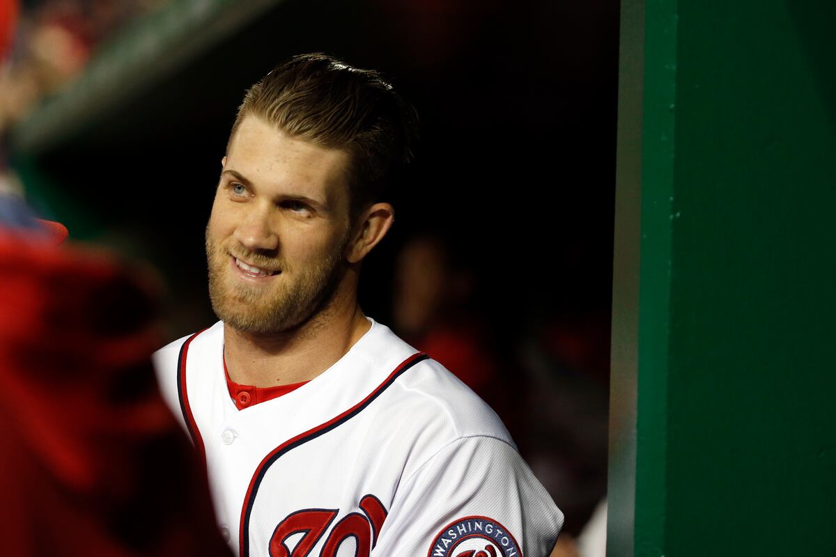 Bryce Harper Has Fun with NFL Draft, Jadeveon Clowney Pick on Twitter
