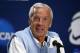Mar 20, 2014; San Antonio, TX, USA; North Carolina Tar Heels head coach Roy Williams speaks to the media during a press conference before the second round of the 2014 NCAA Tournament at AT&T Center. Mandatory Credit: Kevin Jairaj-USA TODAY Sports