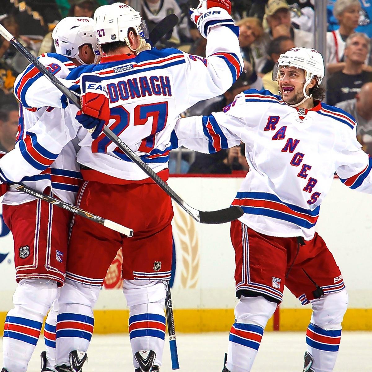 Rangers vs. Penguins Game 5 Score and Twitter Reaction from 2014 NHL