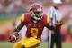LOS ANGELES, CA - OCTOBER 20: Wide receiver Marqise Lee #9 of the USC Trojans carries the ball against the Colorado Buffaloes at Los Angeles Memorial Coliseum on October 20, 2012 in Los Angeles, California. (Photo by Jeff Gross/Getty Images)