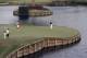 Jordan Spieth, right, watches his putt on the 17th green as Martin Kaymer, left, of Germany, watches during the third round of The Players championship golf tournament at TPC Sawgrass, Saturday, May 10, 2014, in Ponte Vedra Beach, Fla. (AP Photo/John Raoux)
