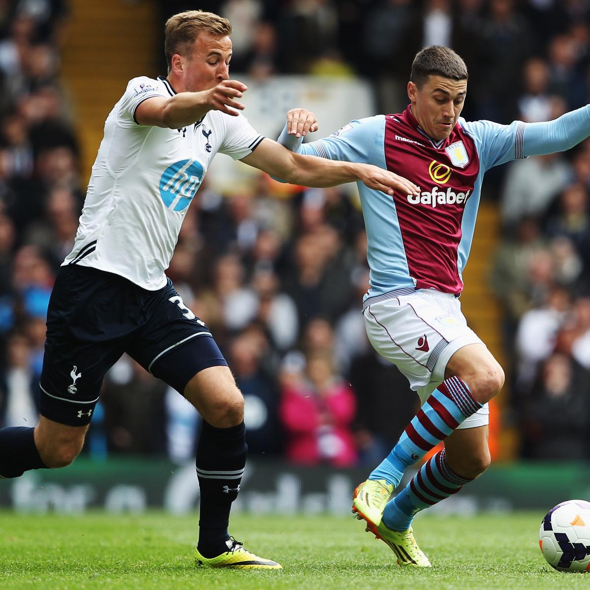 Tottenham Hotspur vs. Aston Villa: Premier League Live Score