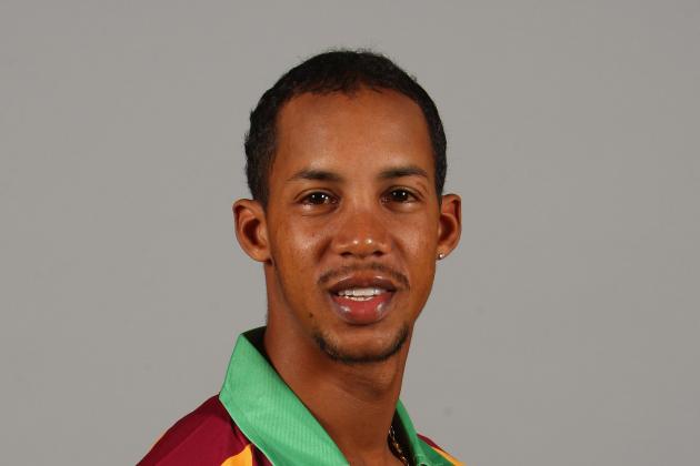LONDON, ENGLAND - JUNE 04:  Lendl Simmons of West Indies poses for a portrait prior to the ICC World Twenty20 at Royal Garden on June 4, 2009 in London, England.  (Photo by John Gichigi/Getty Images)