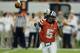 Ohio State Buckeyes quarterback Braxton Miller (5) passes the football during the first half of the Orange Bowl NCAA college football game against Clemson, Friday, Jan. 3, 2014, in Miami Gardens, Fla. (AP Photo/Wilfredo Lee)