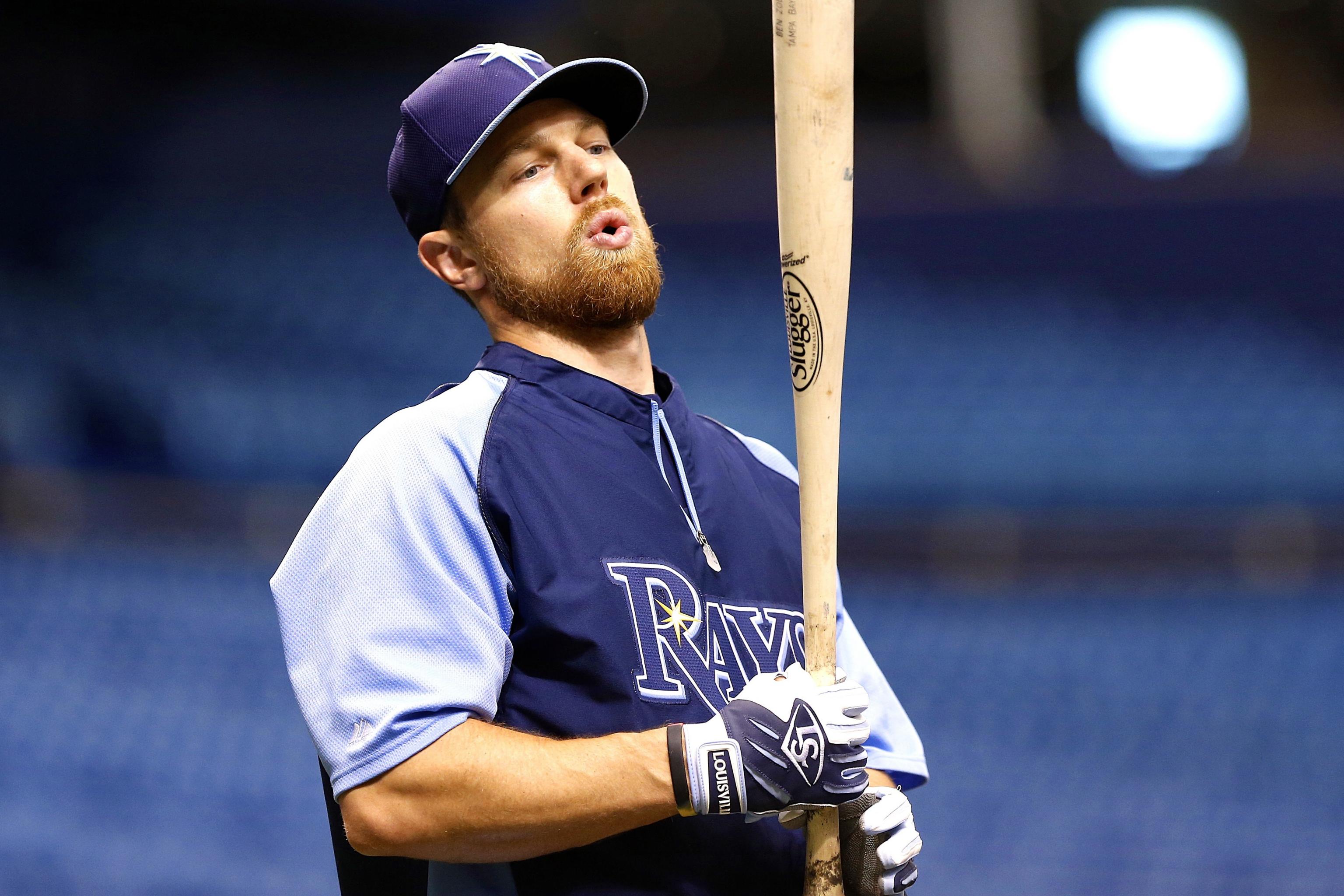 Ben Zobrist dislocates left thumb on head first slide