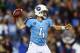 NASHVILLE, TN - NOVEMBER 14: Ryan Fitzpatrick #4 of the Tennessee Titans throws a pass during the game against the Indianapolis Colts at LP Field on November 14, 2013 in Nashville, Tennessee. (Photo by Andy Lyons/Getty Images)