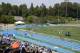May 4, 2014; Los Angeles, CA, USA; General view of a dual meet between Southern California and UCLA at Drake Stadium. Mandatory Credit: Kirby Lee-USA TODAY Sports