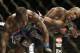 Lorenz Larkin in action against Francis Carmont