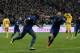 PARIS, FRANCE - NOVEMBER 19: Mamadou Sakho of France celebrates scoring his side's third goal during the FIFA 2014 World Cup Qualifier 2nd Leg Playoff between France and Ukraine at the Stade de France on November 19, 2013 in Paris, France. (Photo by Harry Engels/Getty Images)