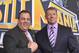 New Jersey Gov. Chris Christie (left) and Vince McMahon