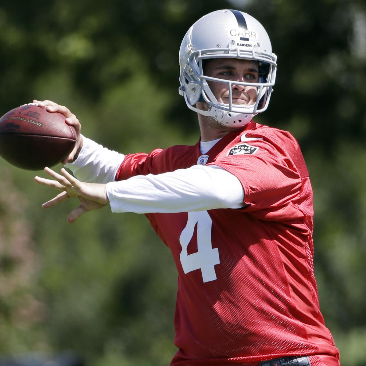 Oakland Raiders Rookie QB Derek Carr Finds Himself in Ideal Situation