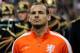 Netherlands player Wesley Sneijder poses before the friendly soccer match between France and Netherlands at the Stade de France in Saint Denis, north of Paris, Wednesday March 5, 2014.(AP Photo/Remy de la Mauviniere)