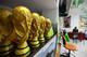 RIO DE JANEIRO, BRAZIL - MAY 19: Replica 2014 FIFA World Cup trophies are displayed in a travel agency which caters to tourists on May 19, 2014 in Rio de Janeiro, Brazil. Brazil is gearing up to host 600,000 foreign tourists for the 2014 FIFA World Cup which kicks off June 12. (Photo by Mario Tama/Getty Images)