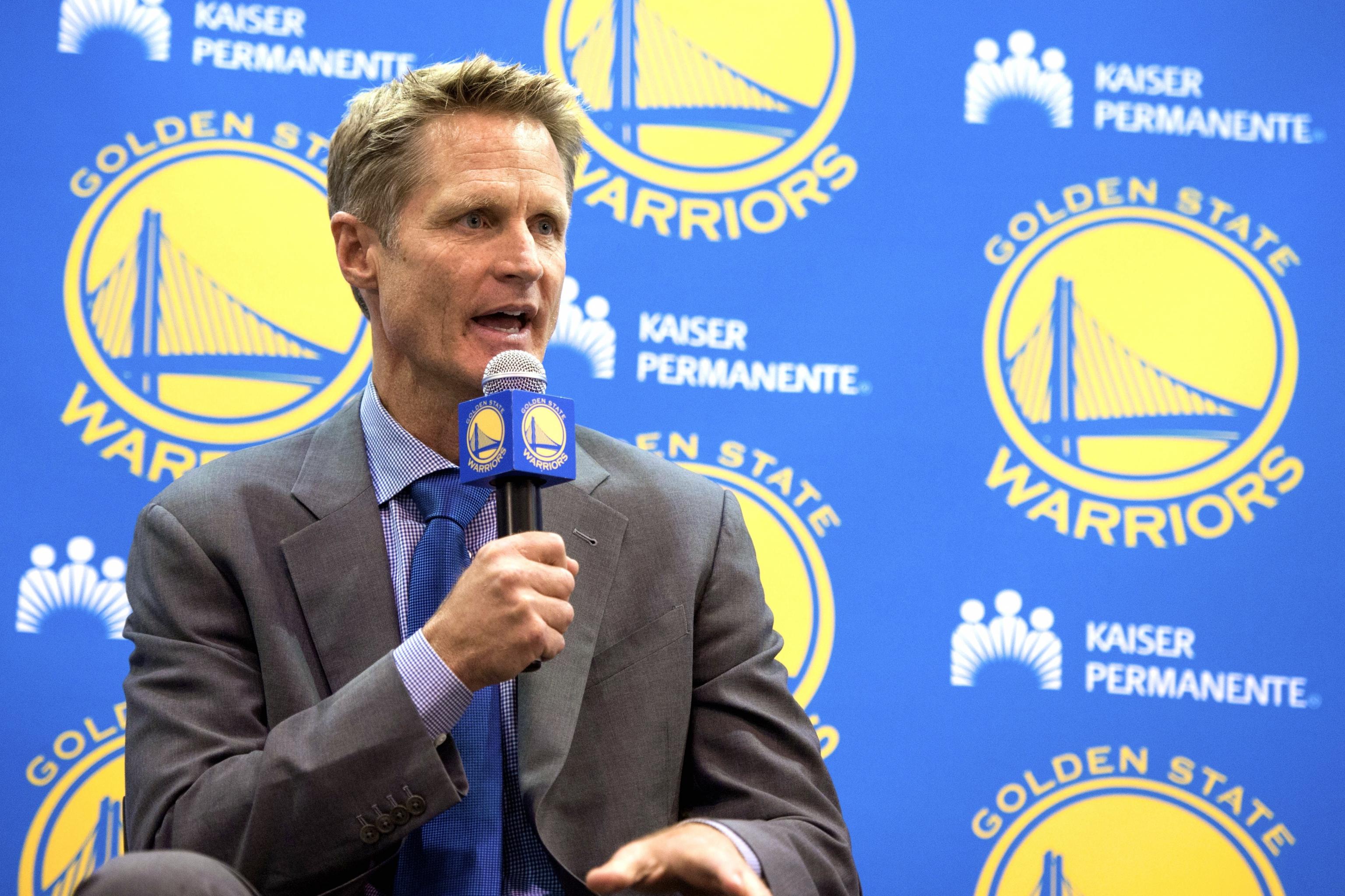 Warriors coach Steve Kerr reveals Stephen Curry reason for D