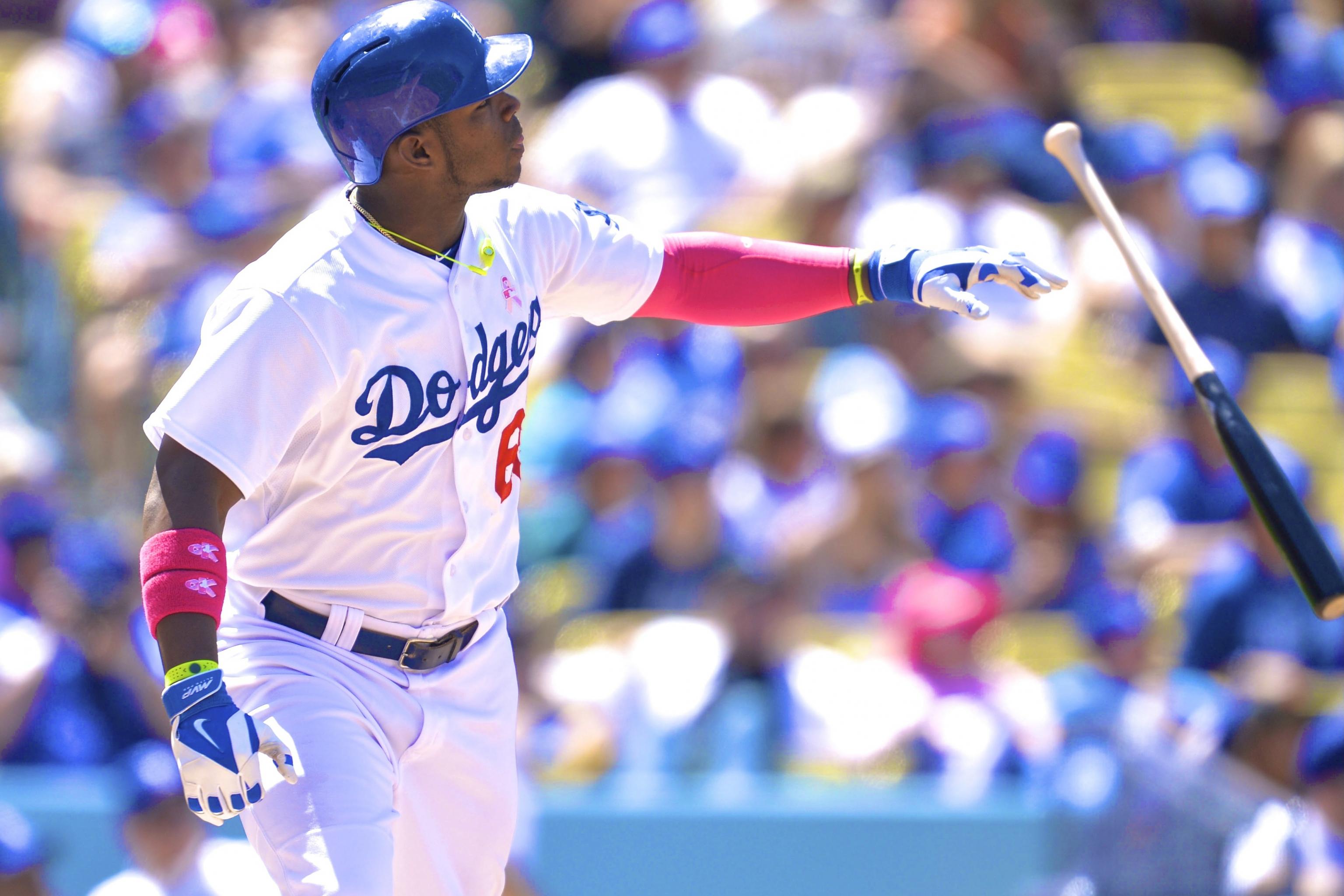 Yasiel Puig has gained 26 pounds since last season 