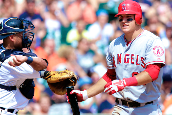 Angels' Mike Trout susceptible to highball. What is going on? - Los Angeles  Times