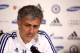 COBHAM, ENGLAND - MAY 02: Chelsea Manager Jose Mourinho talks to the press at the Chelsea Training Ground on May 2, 2014 in Cobham, England. (Photo by Jordan Mansfield/Getty Images)