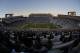 Fans watch the second quarter of an NCAA college football game between Penn St and Central Florda at Beaver Stadium in State College, Pa., Saturday, Sept. 14, 2013. UCF won 34-31. (AP Photo/Gene J. Puskar)