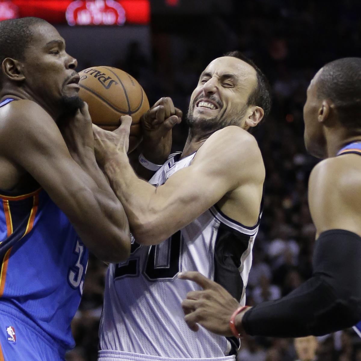 San Antonio Spurs vs. OKC Thunder Game 3 Preview and Predictions News, Scores, Highlights