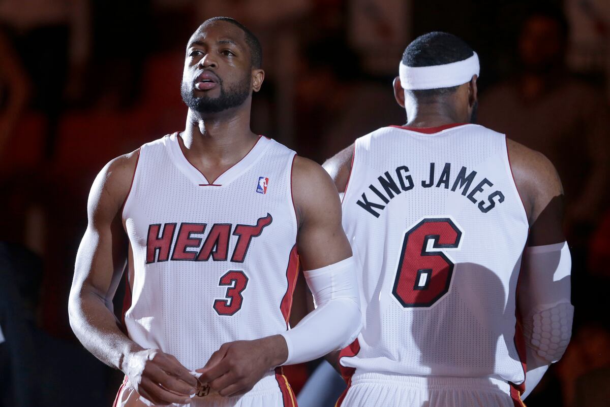 lebron james and d wade