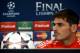LISBON, PORTUGAL - MAY 23: In this handout image provided by UEFA, Iker Casillas of Real Madrid attends a press conference ahead of the UEFA Champions League final against Atletico Madrid at Estadio da Luz on May 23, 2014 in Lisbon, Portugal. (Photo by Handout/UEFA via Getty Images)
