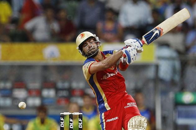Royal Challengers Bangalore's Virat Kohli bats during Indian Premier League (IPL) Qualifier 1 cricket match between Royal Challengers Bangalore and Chennai Super Kings in Mumbai, India, Tuesday, May 24, 2011. (AP Photo/Aijaz Rahi)