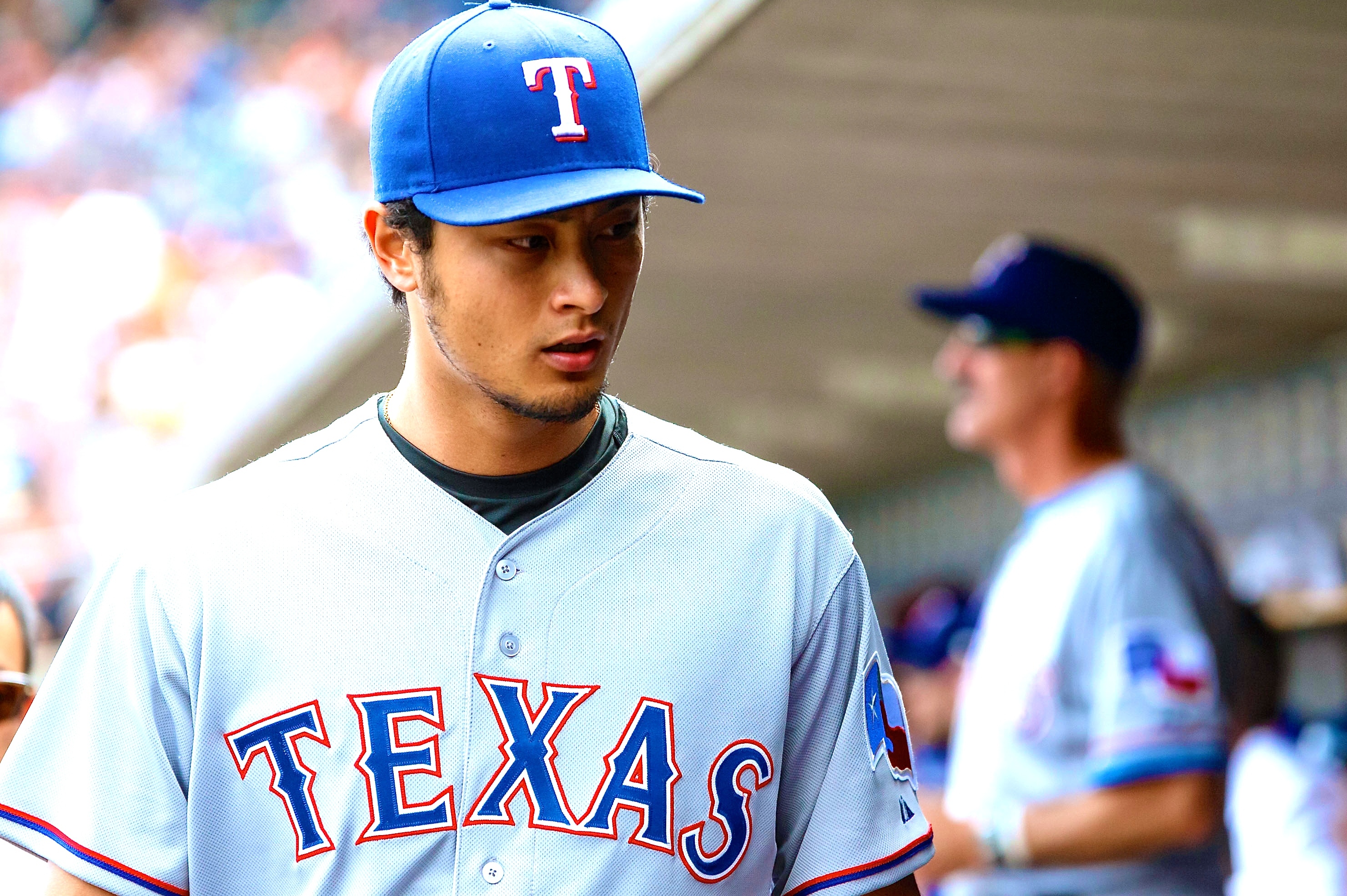 Rangers' Darvish gets 1st opener