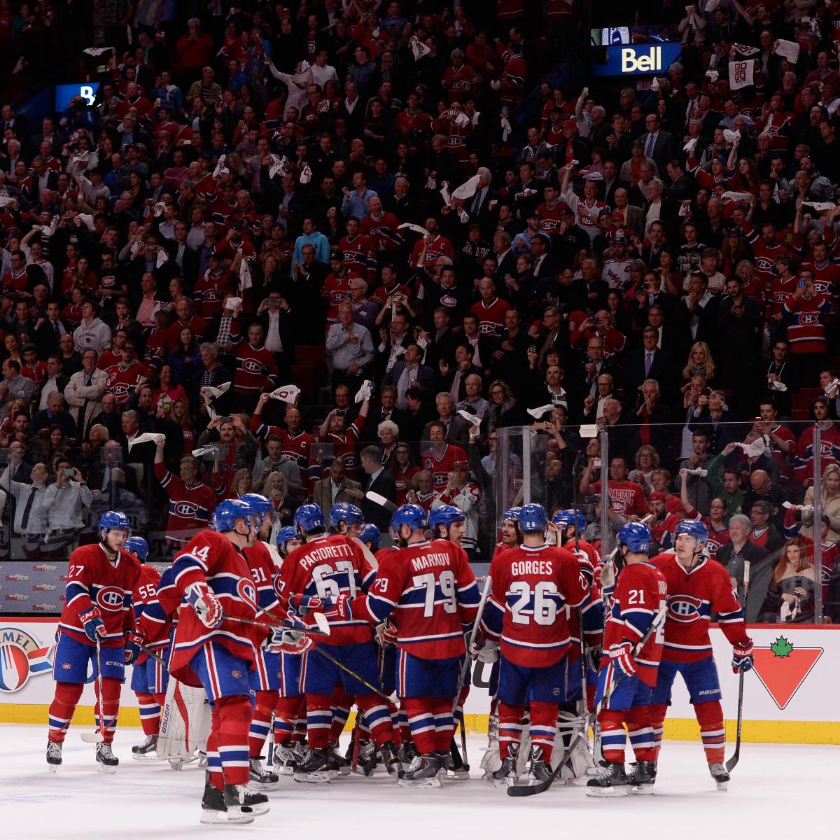 New York Rangers vs. Montreal Canadiens Game 5 Live Score and