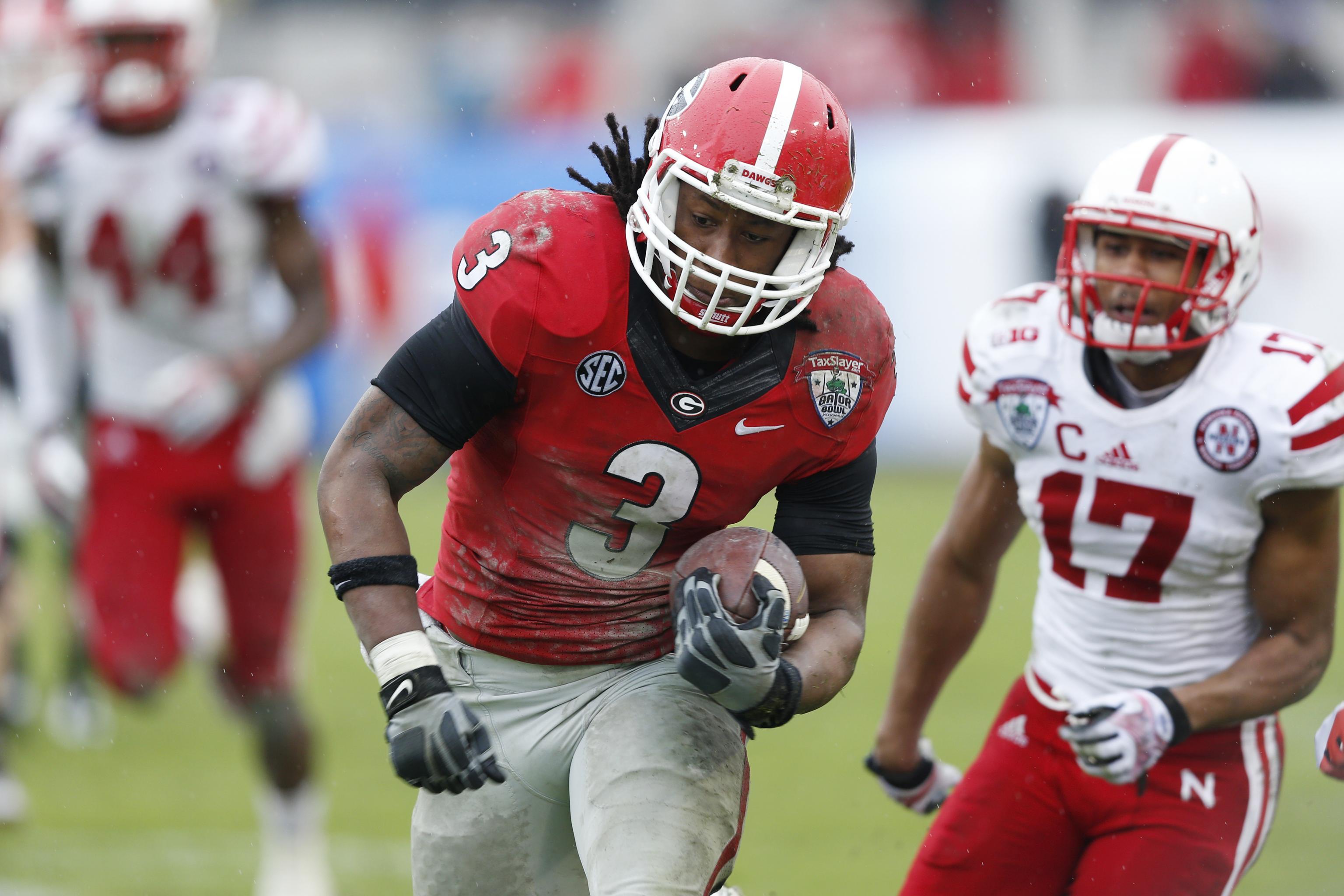 Georgia RB Nick Chubb Is Not the Next Todd Gurley, He May Be Better, News,  Scores, Highlights, Stats, and Rumors