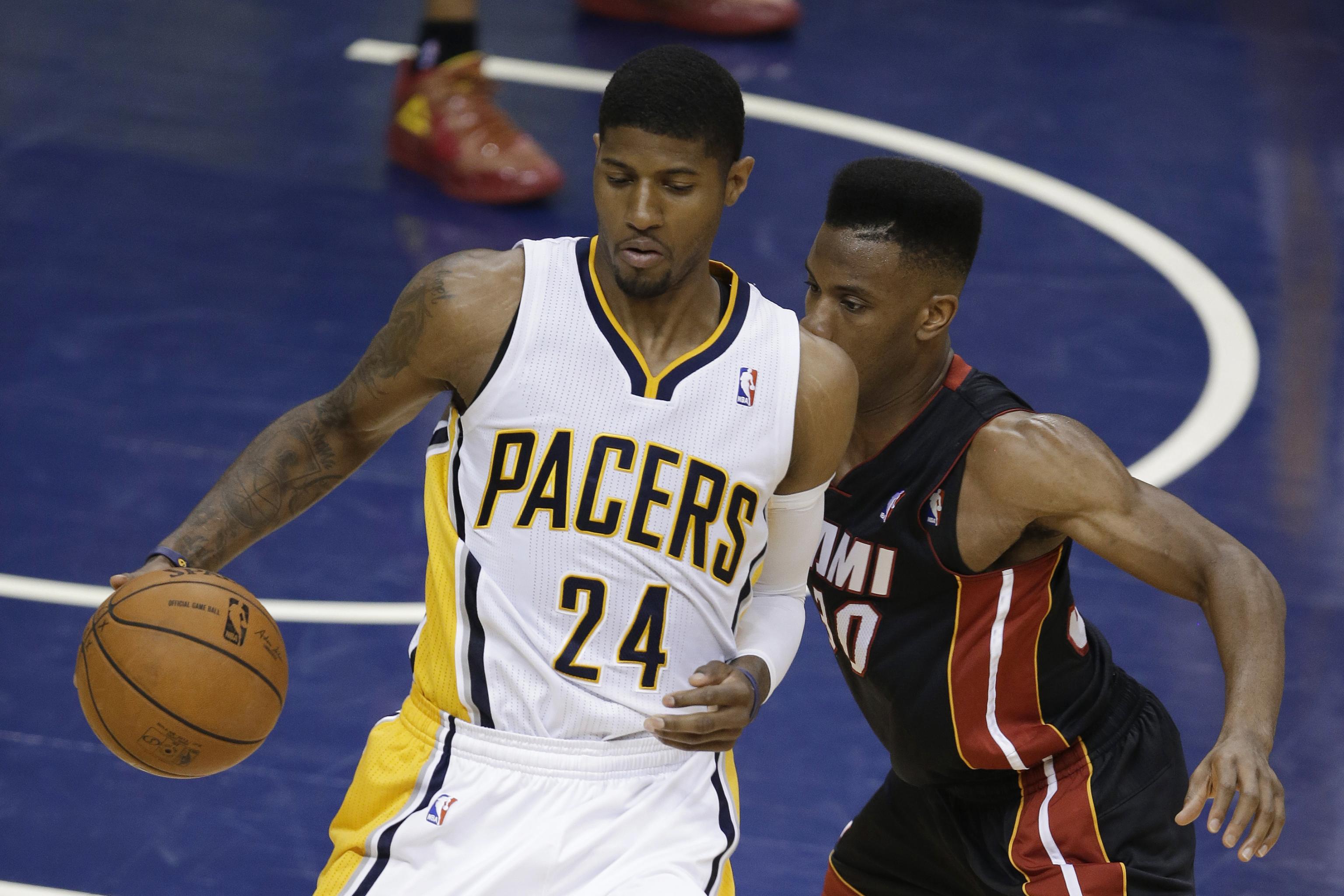 George Sets Pacers Record for Points in a Playoff Series