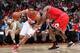 WASHINGTON, DC - APRIL 27: Andre Miller #24 of the Washington Wizards handles the ball against the Chicago Bulls during Game Four of the Eastern Conference Quarterfinals on April 27, 2014 at the Verizon Center in Washington, DC. NOTE TO USER: User expressly acknowledges and agrees that, by downloading and/or using this Photograph, user is consenting to the terms and conditions of the Getty Images License Agreement. Mandatory Copyright Notice: Copyright 2014 NBAE (Photo by Ned Dishman/NBAE via Getty Images)