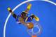 Golden State Warriors forward Andre Iguodala dunks during the second half in Game 5 of an opening-round NBA basketball playoff series against the Los Angeles Clippers, Wednesday, April 30, 2014, in Los Angeles. The Clippers won 113-103. (AP Photo)