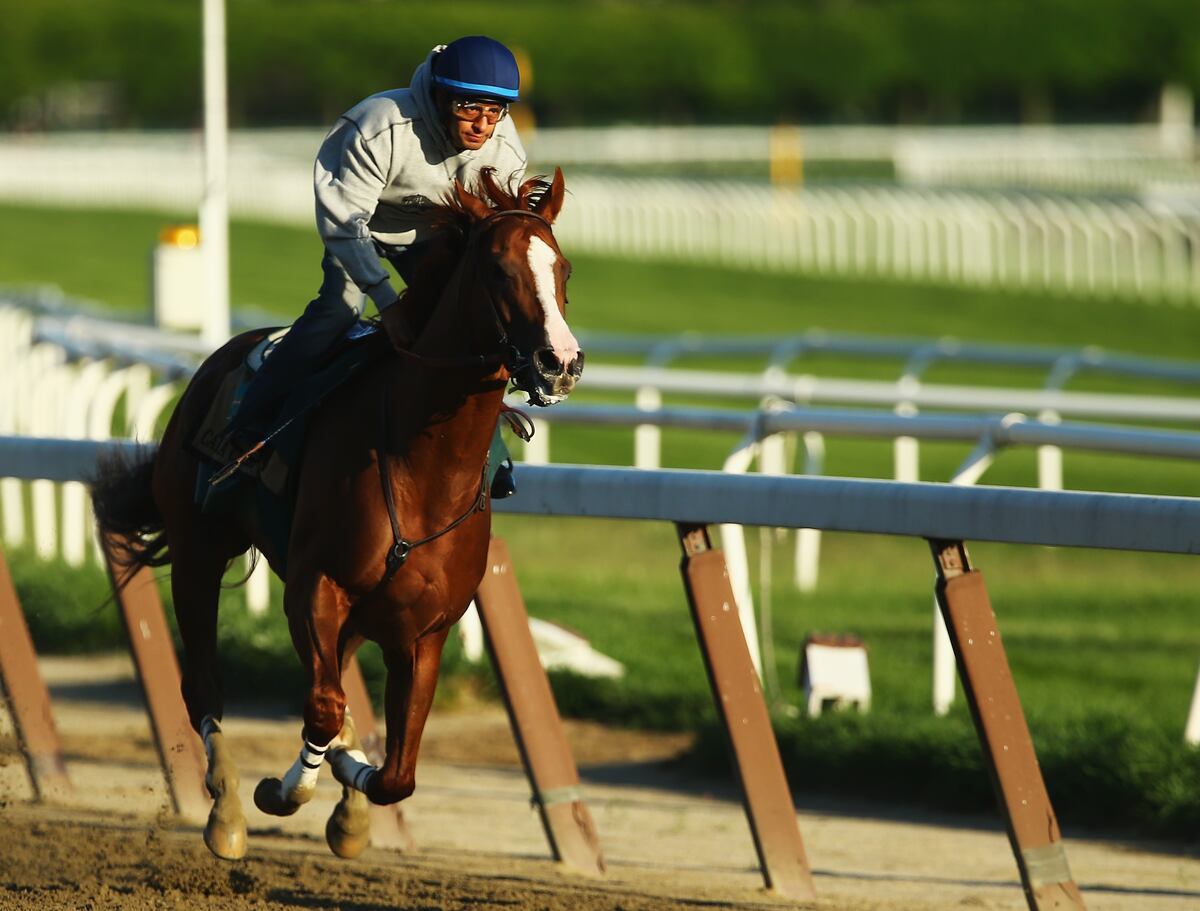 start time for belmont race today
